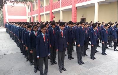 Two Minutes Silence At The Mann School For Indian Army Soldiers   